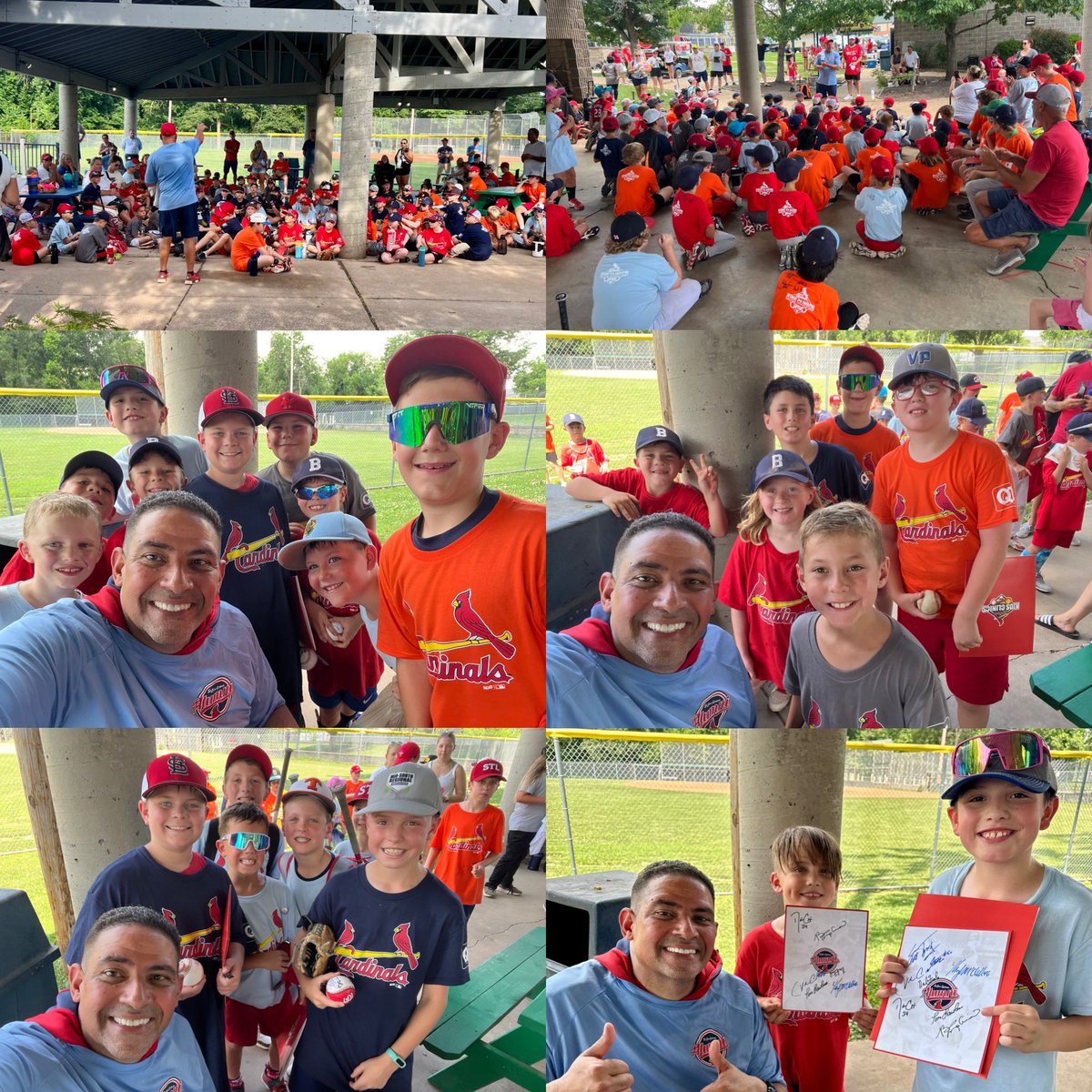 BengieMolina1's tweet image. 🗣️🗣️BALLWIN you were AMAZING and THANK YOU for your love and kindness ⚾️
SO MUCH FUN 🤩 GRACIAS @PedroPages17 for talking to the kiddos⚾️they loved it!!💪🏽
VAAMMOOSS!!🙏🏽 #blessed
#CardinalsKidsClinic 🔥