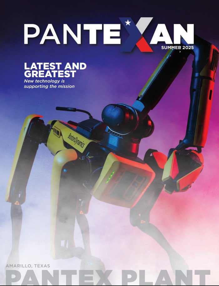 PantexPlant's tweet image. Hot off the press! The latest issue of the Pantexan is here! From mission milestones to employee stories, read it now: pantex.energy.gov/sites/default/…