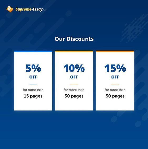 supremeessaynet's tweet photo. Our discount program rewards your loyalty—the longer you work with us, the more you save on your papers! Check out the details: https://t.co/7W3XcUJB7O
#discount #loyaltyprogram #studentdeals #writingservice #collegehelp #homework #essaydiscounts https://t.co/BjNP5dCnzu