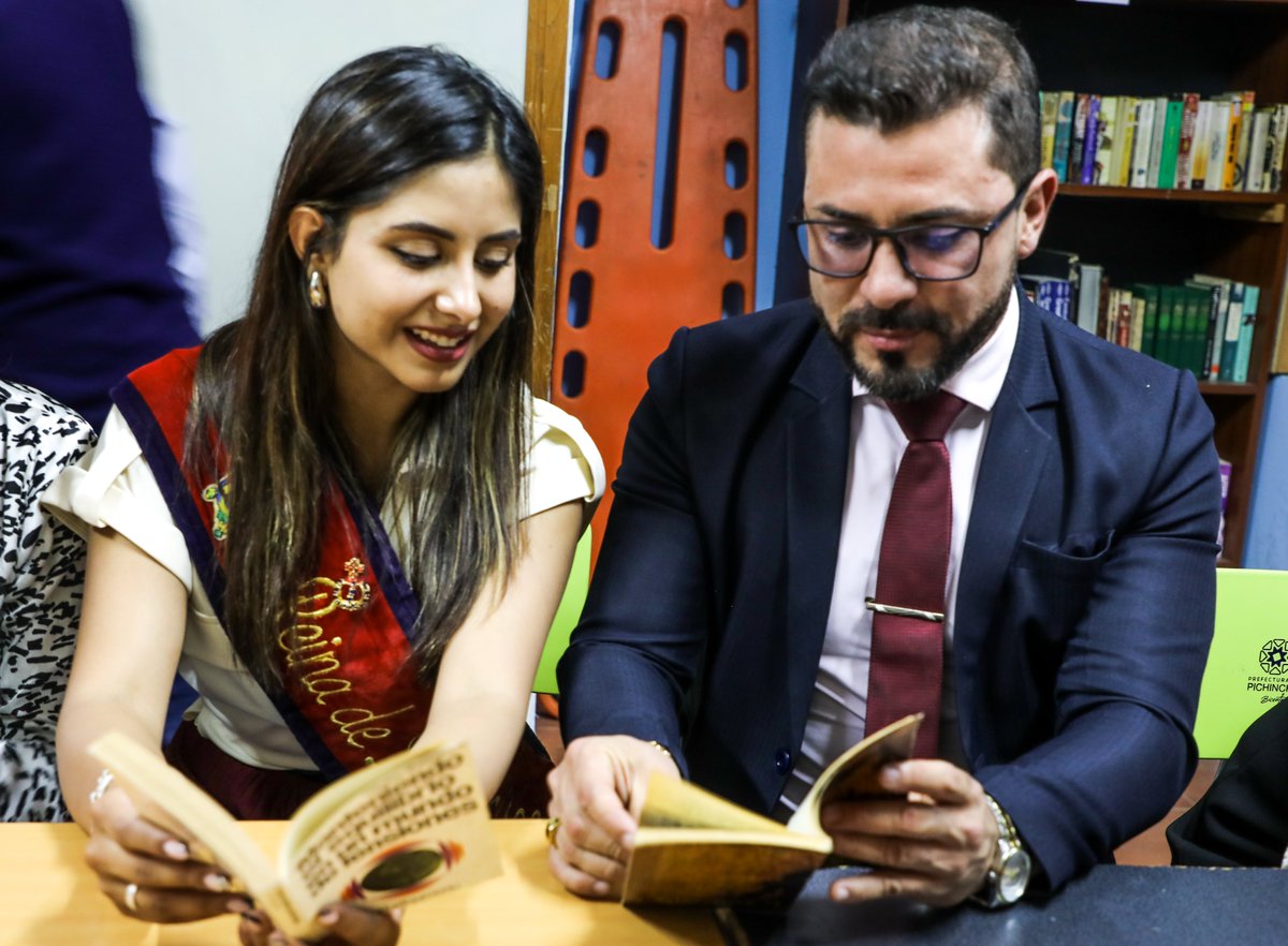 SNAI_Ec's tweet image. #Zona9 | El Director del #CPPL inauguró la biblioteca, junto con la Reina de San Francisco de Quito Doménica Jarrín, y la presencia de #PPL. A través de estas gestiones se promueve la cultura de la lectura en la población penitenciaria. #RehabilitaciónEfectiva