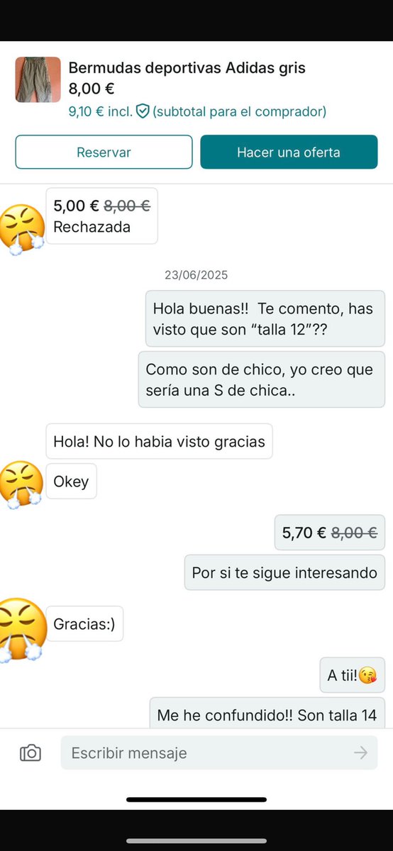 Claudia___rc's tweet photo. A un paso de ser bloque-hada✨

¿Los mejores compradores? Los que ven, pagan y cuando llega le dan a todo ok y review. No median palabra, pero 10/10 https://t.co/pZlSPC0qw3