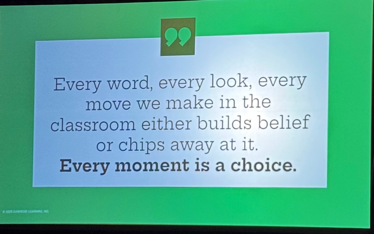 JessicaSilas17's tweet photo. Our beliefs as teachers impact student beliefs more than we realize! @Jefcoed6_12 @carnegielearn #LiveLoveMath #TNI2025 https://t.co/LxTr3jz02N