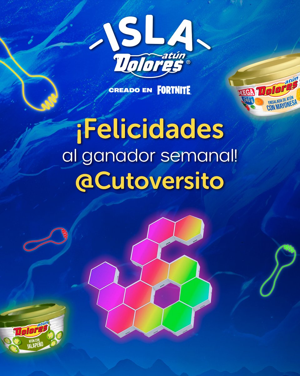 atundolores's tweet photo. ¡Solo los más rifados llegaron a la cima! 🥇 ¿Estás en el ranking o te ganó la frustración? Súmate al reto y conquista la #IslaAtunDoloresByFortnite. 🎮🔥

🎮 Código: 8121-3396-4119
👉 Únete a la comunidad:  https://t.co/v8WCN0GWpL https://t.co/Y3S5HUXzwB
