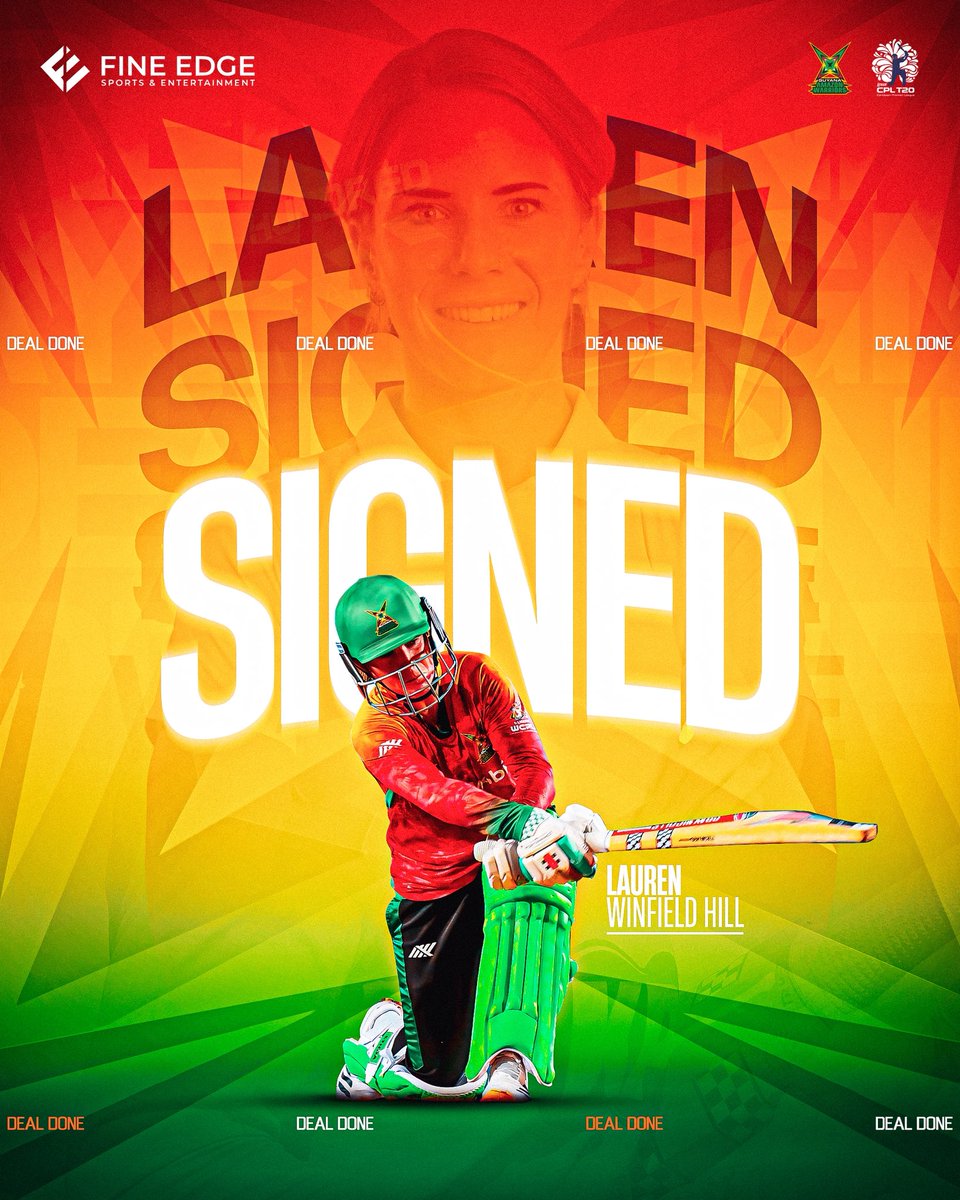 DEAL LOCKED ✅ - Lauren Winfield-Hill signs for the <a href="/amznwarriors/">Amazon Warriors</a> for WCPL 2025 📝