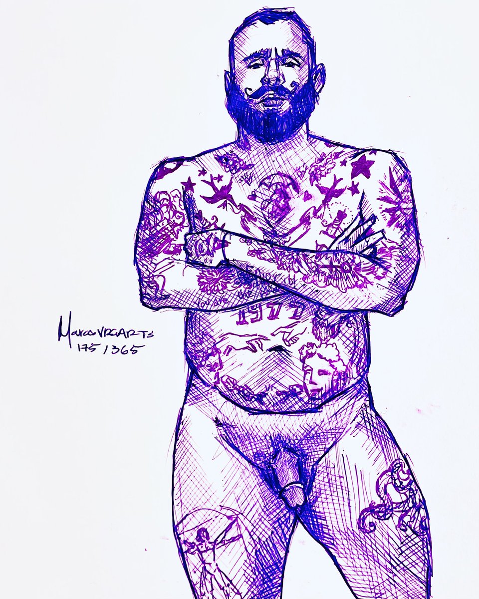 175/365
<a href="/elandariego77/">Carlos Cabrera</a> 
Pen sketch