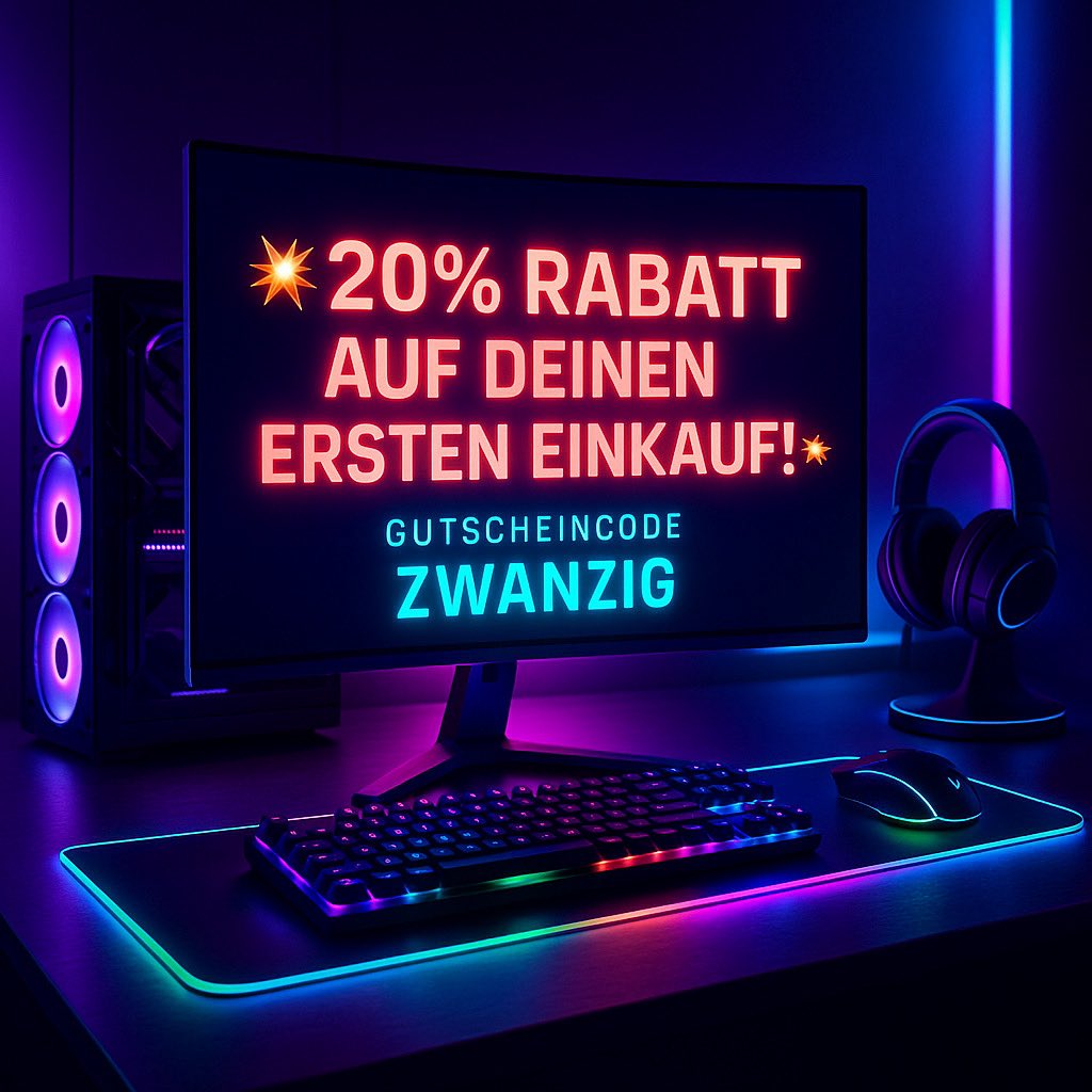 CorepulseShop's tweet image. 🎮 Frisches Setup – fresher Rabatt!
20 % auf deine erste Bestellung mit Code ZWANZIG 🧨
Jetzt bei CorePulse einkaufen 👉 corepulse.shop

#GamingDeals #Rabatt #CorePulse #GamerGear #SetupGoals #RGBStyle
