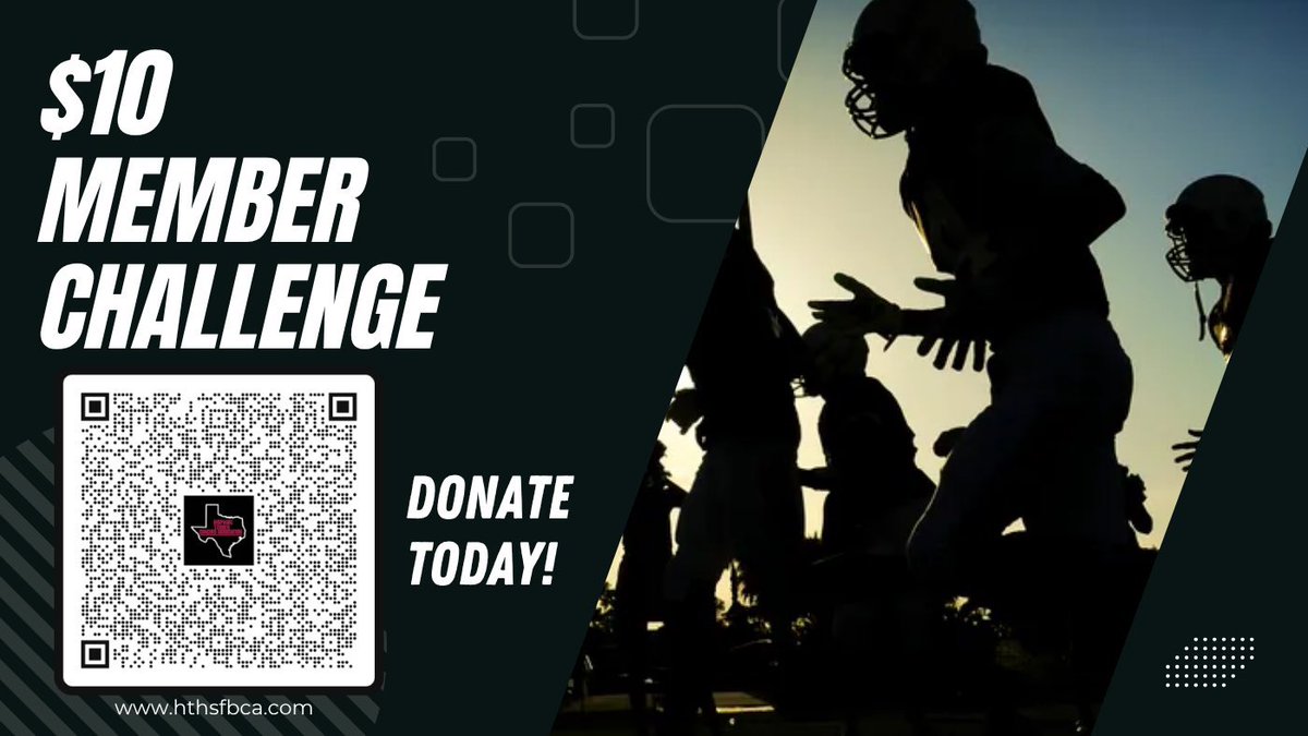 HispanicTXHSFB's tweet image. 🚨 Fundraiser is Live 🚨 

The #HTXHSFBCA is nearly 2,000 strong and growing fast! 🚀

Support our mission to elevate Hispanic coaches and impact communities across Texas.

📲 Donate now: vraise.org/2bWyPw
#SupportTheMovement #HTXHSFBCA #LaFamilia