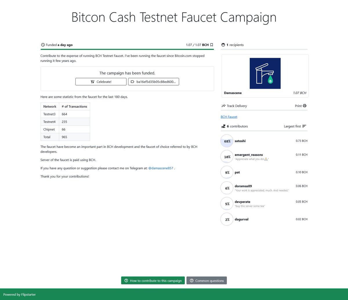 Bitcoin Cash Foundation tweet media