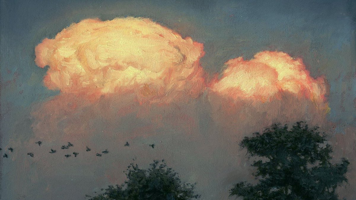 robevans_art's tweet image. Clouds in twos for #TezosTuesday - some details from works still available on Objkt