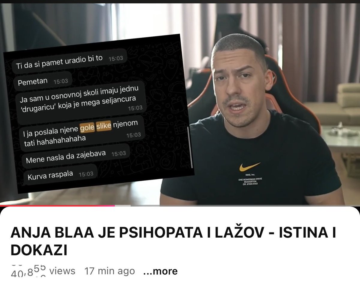 NoName1020962's tweet photo. I vi ovakvu kretenku branite, samo zato sto je zensko kao “girls support girls” ?
Da nekome diras u roditelje i mijesas ih u bilo sta, da toliko maltretiras druge djevojke, ta kolicina zlobe, dno dna

#caosvima #anjablaa #bakaprase https://t.co/PBt30BPDUi