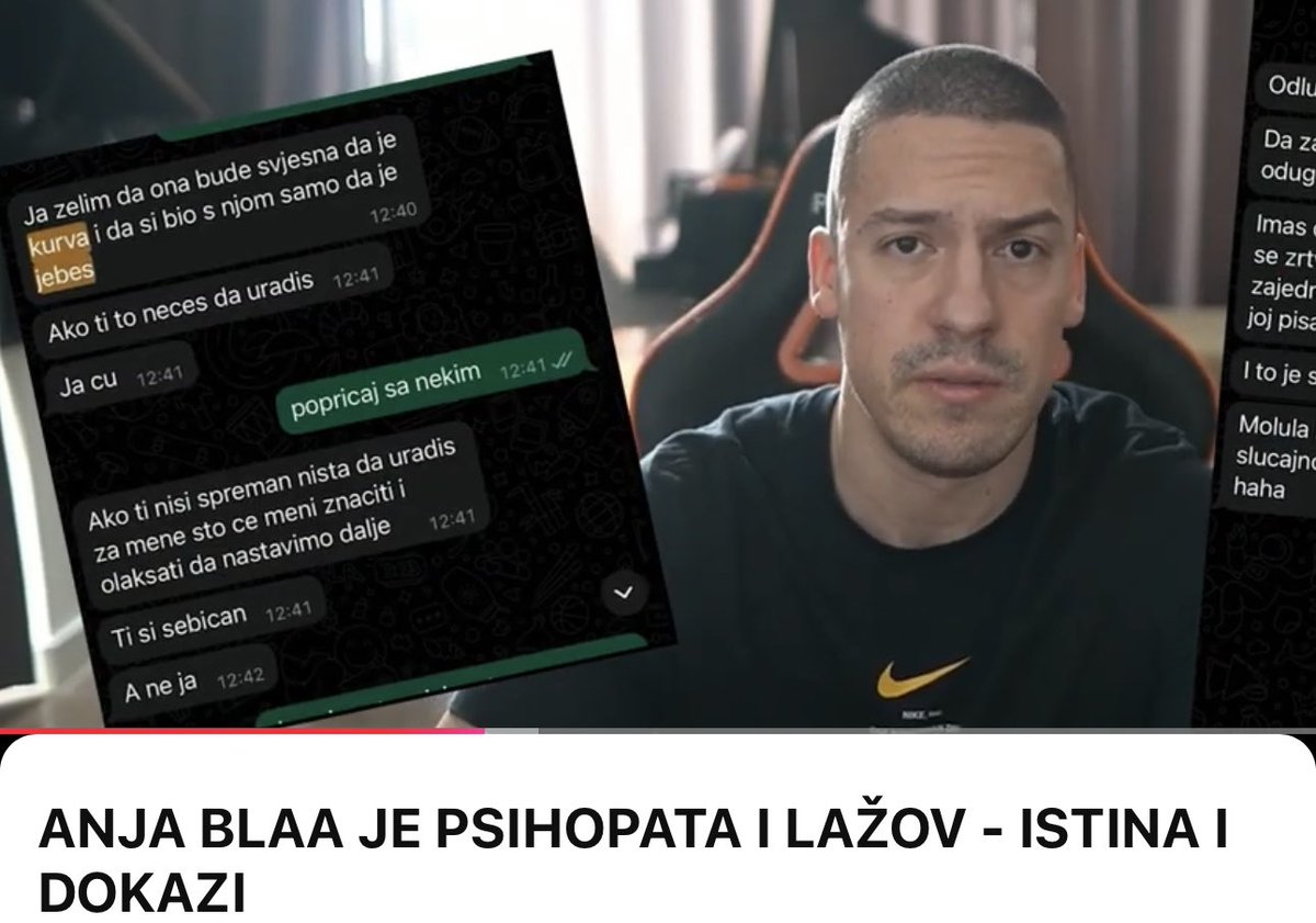 NoName1020962's tweet photo. I vi ovakvu kretenku branite, samo zato sto je zensko kao “girls support girls” ?
Da nekome diras u roditelje i mijesas ih u bilo sta, da toliko maltretiras druge djevojke, ta kolicina zlobe, dno dna

#caosvima #anjablaa #bakaprase https://t.co/PBt30BPDUi