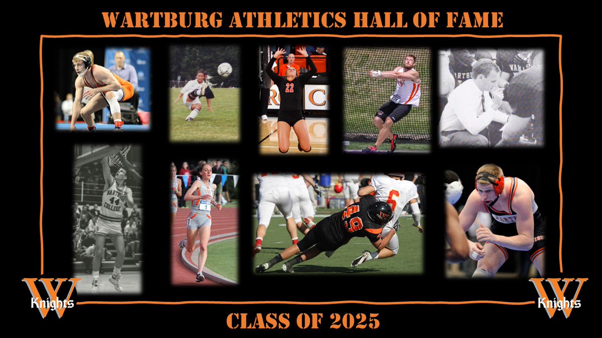 Wartburg’s 2025 Hall of Fame class announced.

📰 bit.ly/40o5DNp

🧵