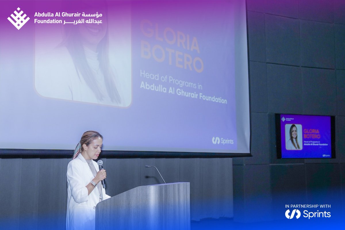 SprintsAi's tweet photo. At Nomu Al Ghurair Digital Bootcamps, in partnership with Abdulla Al Ghurair Foundation, we celebrated more than graduation — we celebrated people, passion, and potential.

Here’s to new beginnings in tech! https://t.co/DphneMughj