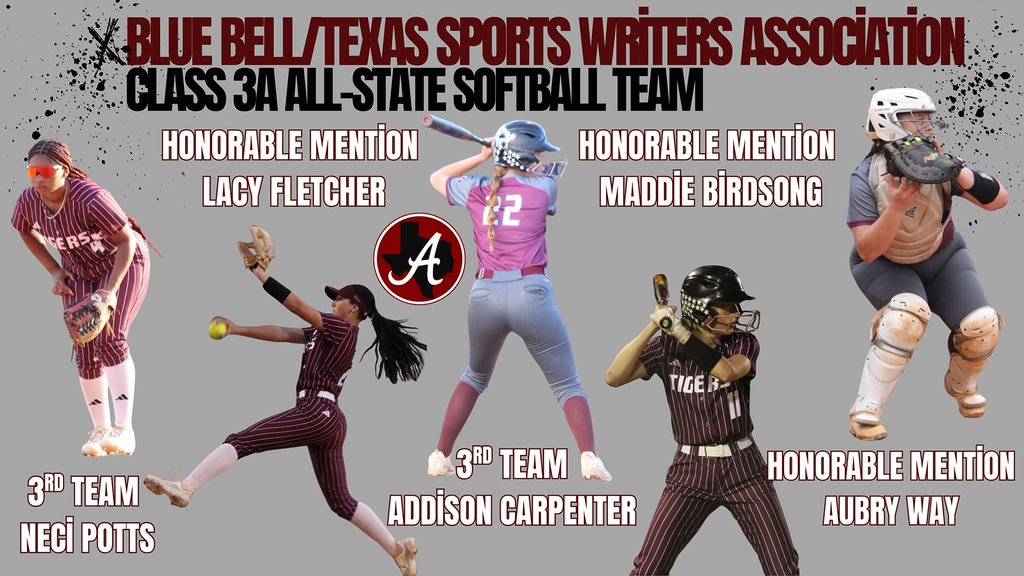5 LADY TIGERS🐅🥎 NAMED ALL-STATERS!
Check out the story: bit.ly/440UvbC (It may require a TylerPaper or Longview News-Journal subscription).
#TPND #EATT #ALLIN #bEASTtexas #txhssoftball