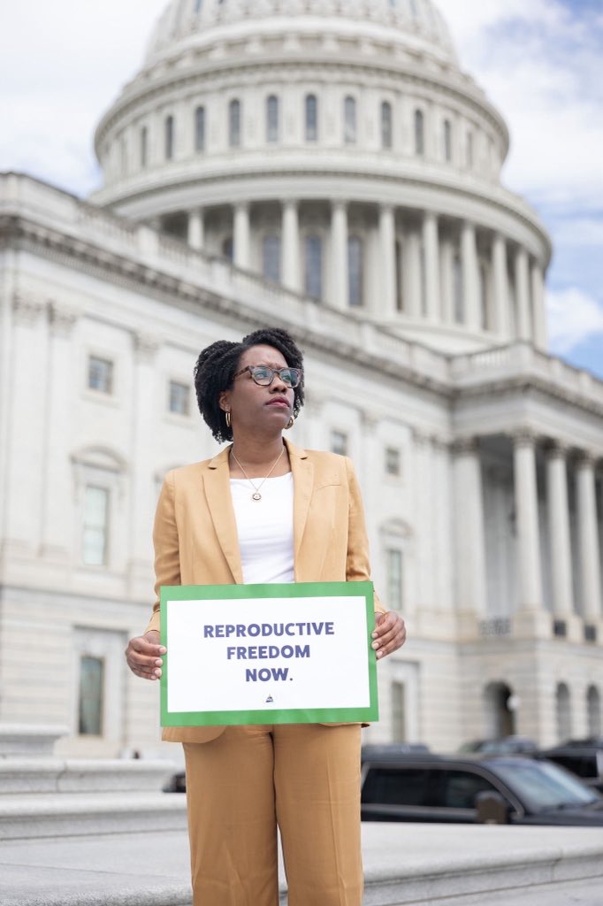 RepUnderwood's tweet photo. Three years ago, the Supreme Court overturned Roe v. Wade endangering millions of lives and stripping away our fundamental right to make our own health care decisions.

Abortion is health care, and we must pass the Women’s Health Protection Act to fully restore Americans’ access to reproductive health care.