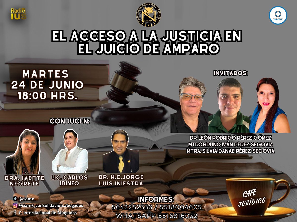 FOJUIRmx's tweet photo. No se pierdan a nuestros colaboradores a las 6 de la tarde, por radio IUS https://t.co/CoabhwThnC