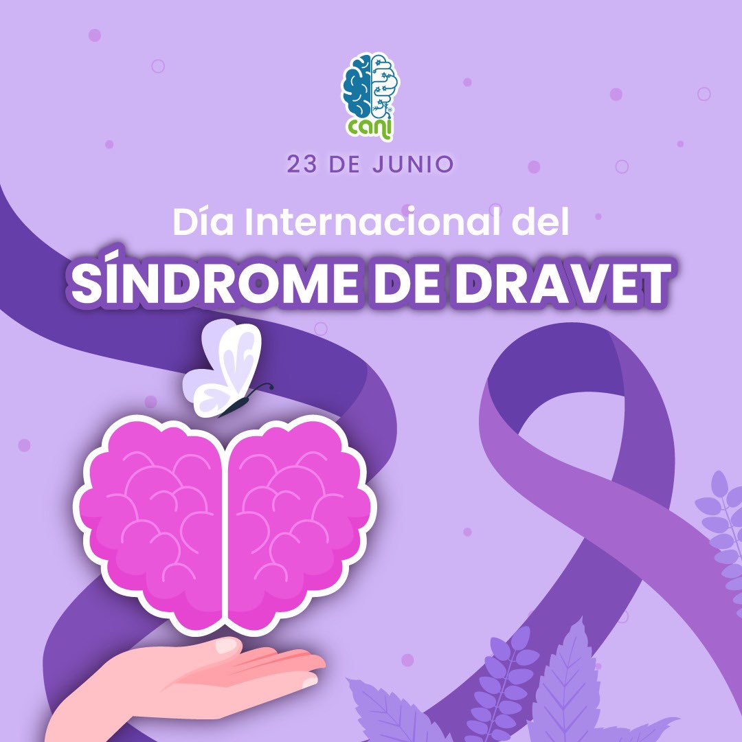 Hoy, 23 de junio, conmemoramos el Día Internacional del Síndrome de Dravet. 🟣