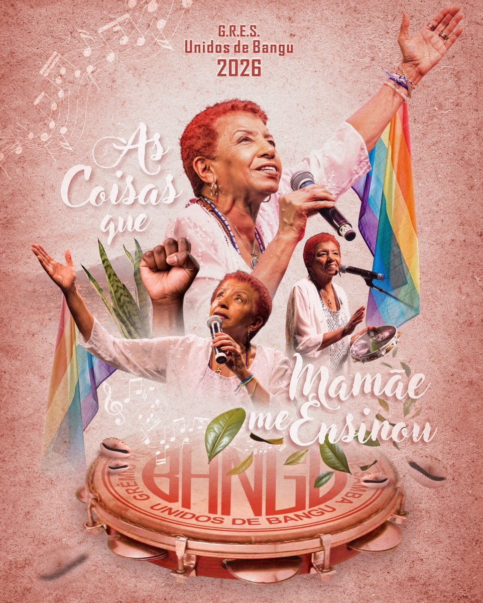 "As coisas que a mamãe me ensinou". Eis o enredo da Unidos da Bangu para o #Carnaval2026