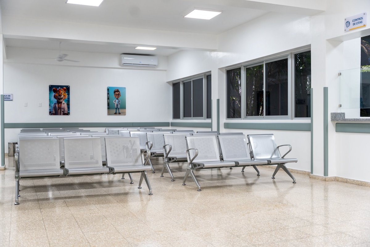 Raquel Arbaje (@raquelarbaje) on Twitter photo Hoy entregamos con mucha alegría las áreas remodeladas del Hospital Infantil Dr. José Manuel Rodríguez Jiménez. <a href="/SNSRDO/">Servicio Nacional de Salud</a>
Esta obra incluye siete nuevos consultorios pediátricos y cinco odontológicos, espacios diseñados para que nuestros niños y niñas reciban atención médica Hoy entregamos con mucha alegría las áreas remodeladas del Hospital Infantil Dr. José Manuel Rodríguez Jiménez. <a href="/SNSRDO/">Servicio Nacional de Salud</a>
Esta obra incluye siete nuevos consultorios pediátricos y cinco odontológicos, espacios diseñados para que nuestros niños y niñas reciban atención médica