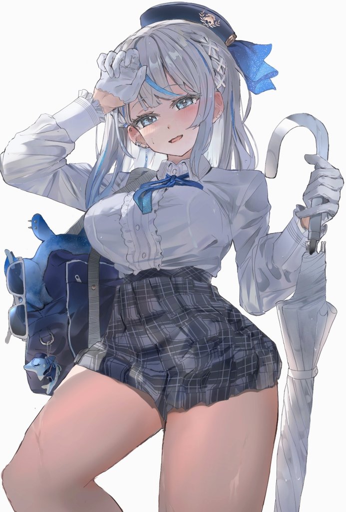 #描いていルカ 
🌂🐬