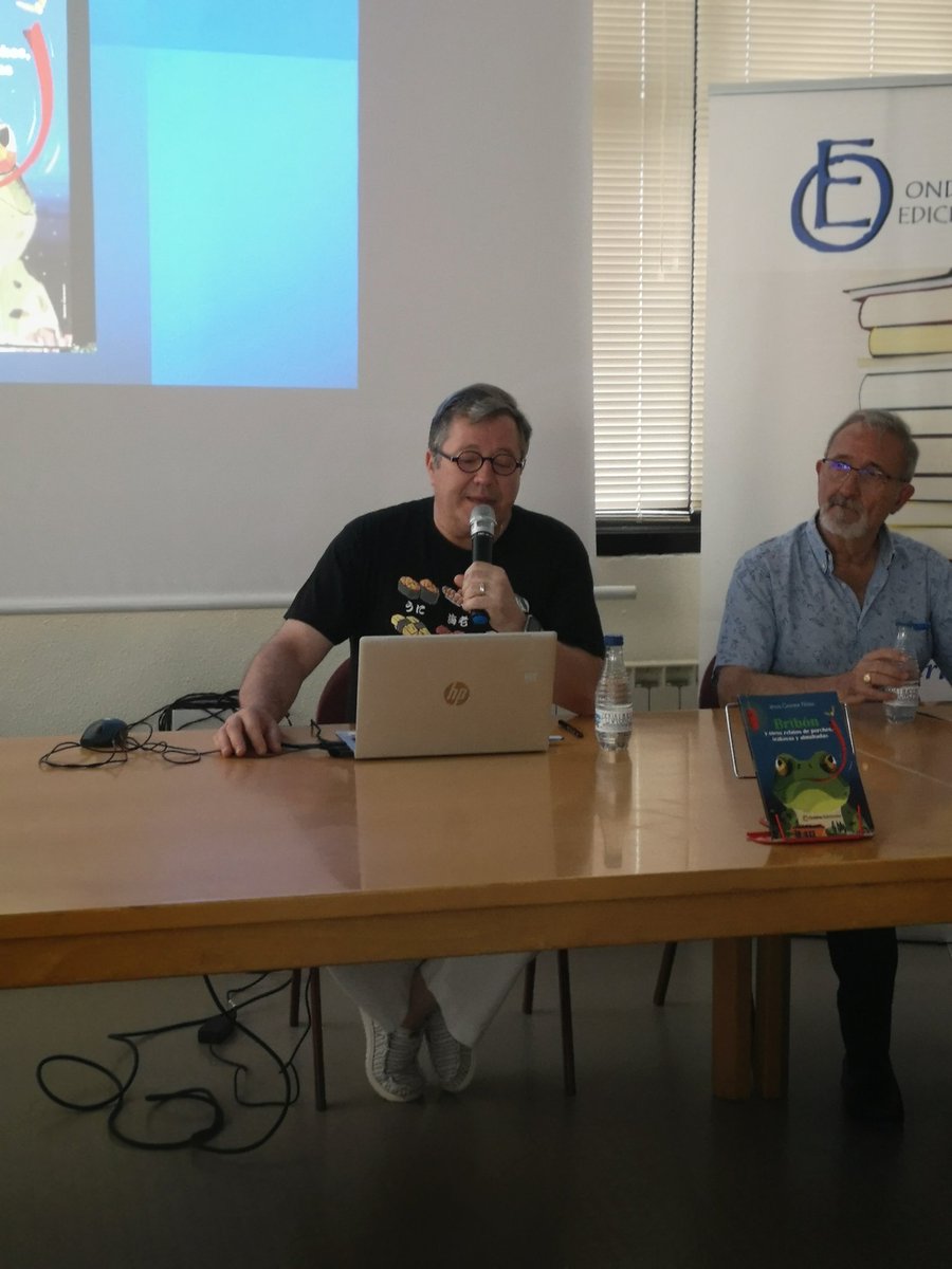 Gracias Cuenca por la estupenda acogida a #jesusgomez y a su libro #bribonyotrosrelatos

#literatura #Libros #leer #escritores #lecturas #mislecturas #mislibros #novela #cuenca #bibliotecaFerminCaballero