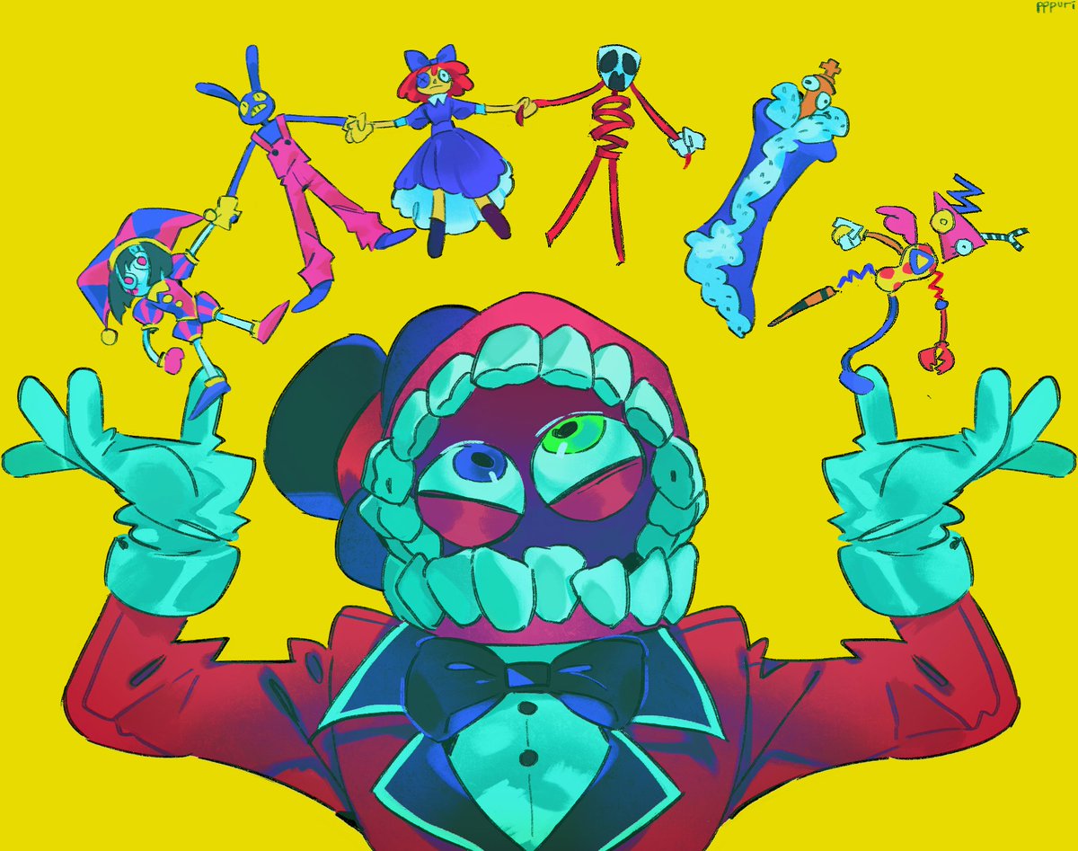 ppppppuri's tweet image. intermission time!

#TheAmazingDigitalCircus #TADC