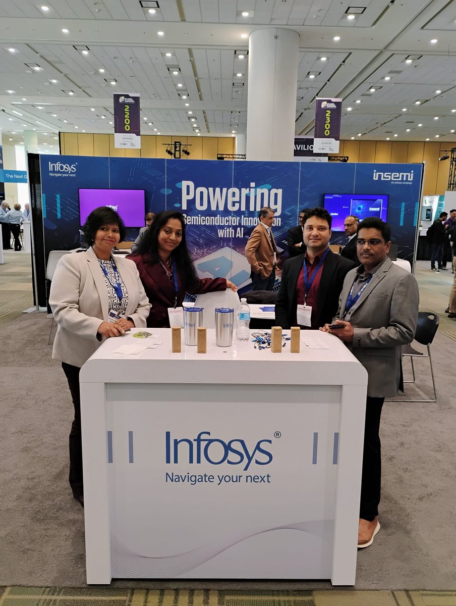 InfosysEvents's tweet photo. Our experts are at the DAC 2025 booth waiting for you, and there are some cool giveaways for you to grab. Don't miss the opportunity to connect with us and take back some goodies! https://t.co/RPQSSceUV8