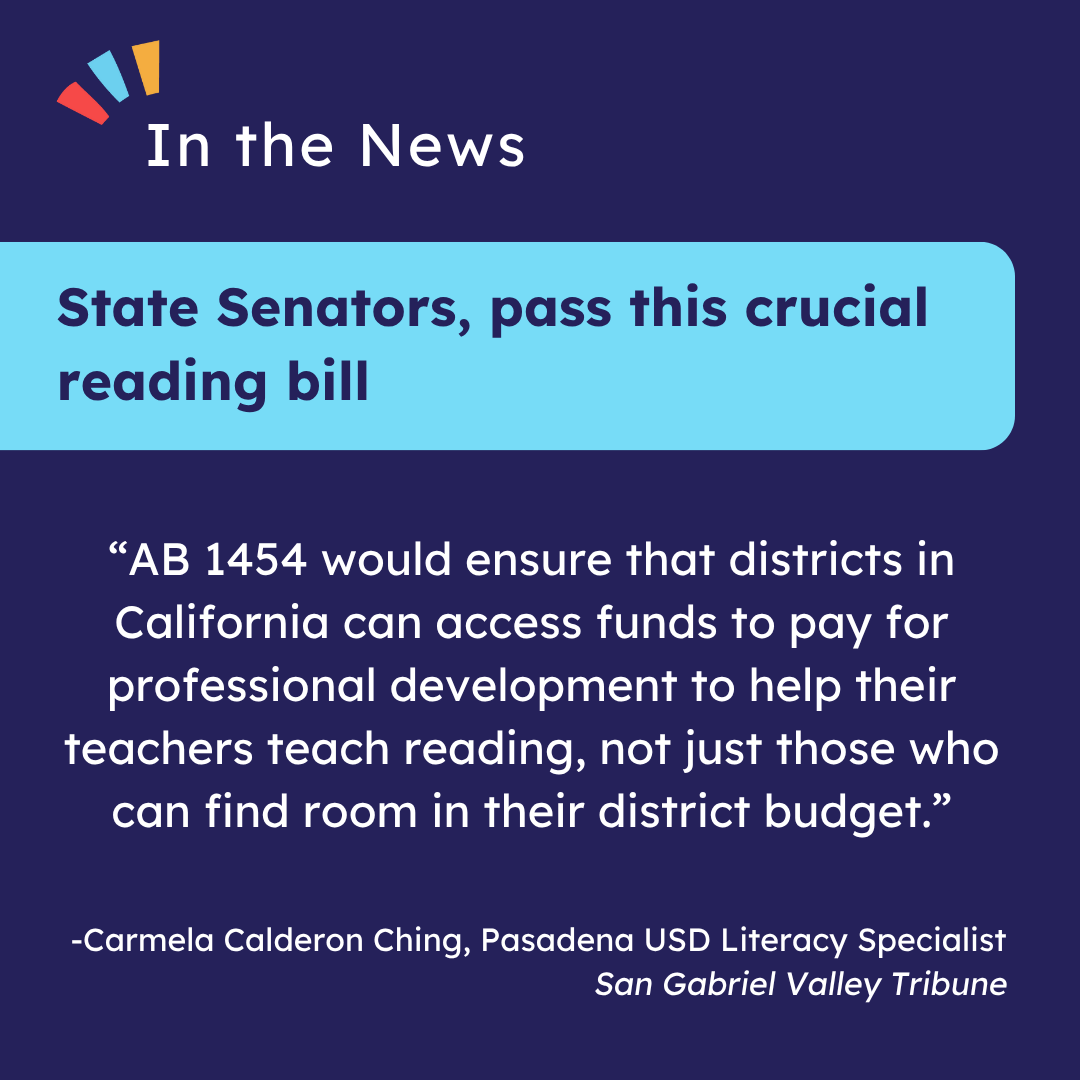 edvoice's tweet image. AB 1454 (Rivas, Rubio, Muratsuchi) passed through the Assembly with an astounding 78-0 vote. Now the bill heads to the Senate, and the next stop is the Senate Ed Committee on July 9th or 16th.
Read more about the benefits of AB 1454 for teachers and students in this exceptional…
