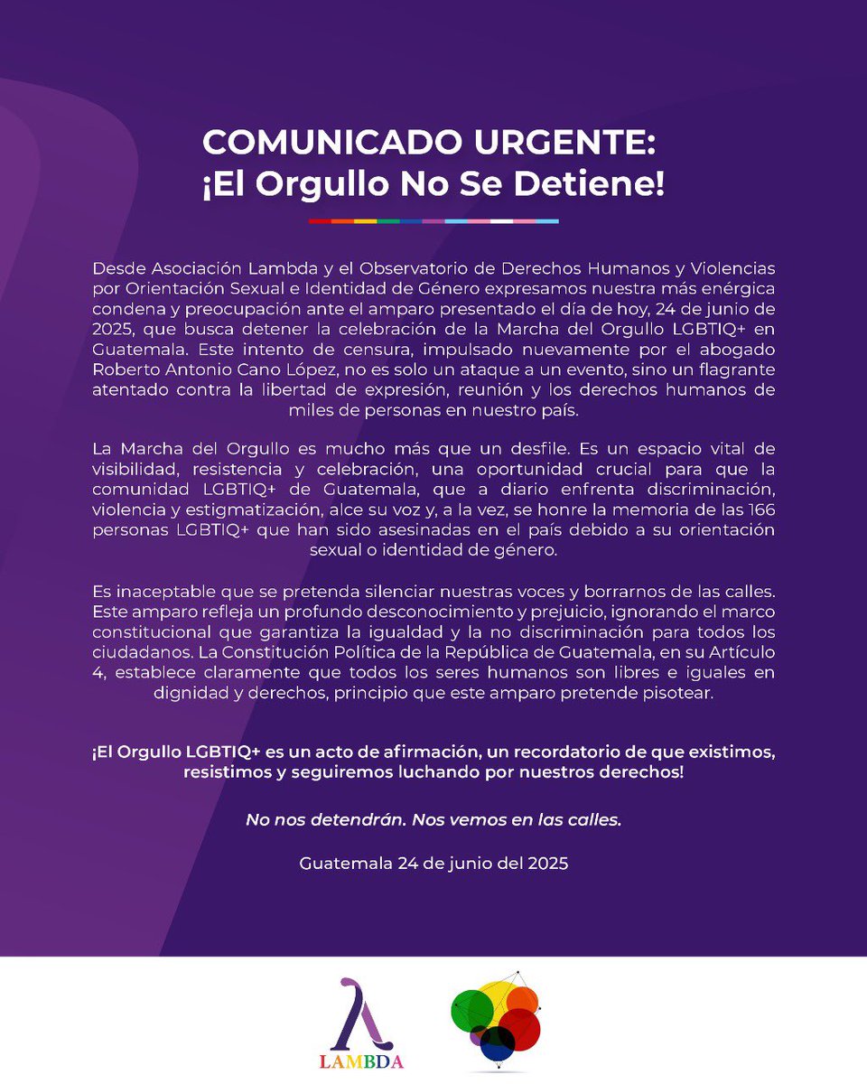 Observatorio Nacional de Derechos Humanos LGBTIQ+ tweet media