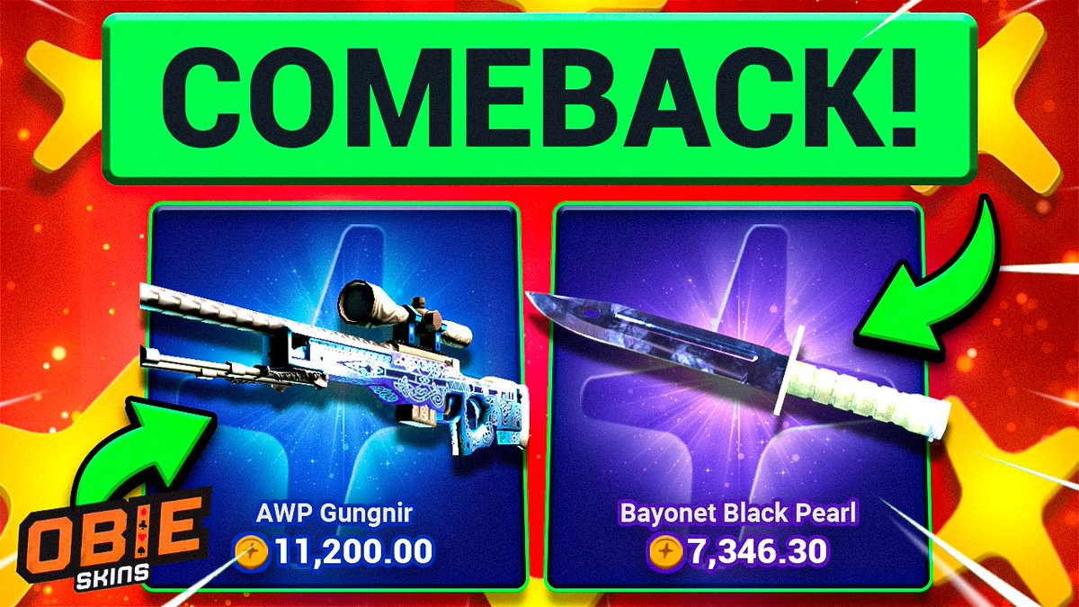 obierewards's tweet photo. 🚨 NEW OBIESKINS VIDEO LIVE! 🚨

FROM LOSING IT ALL TO AN INSANE COMEBACK! (@raindotgg)

⬇️ WATCH NOW! ⬇️ 
https://t.co/cM4JhAnDoh https://t.co/UCy8Wa7KIr