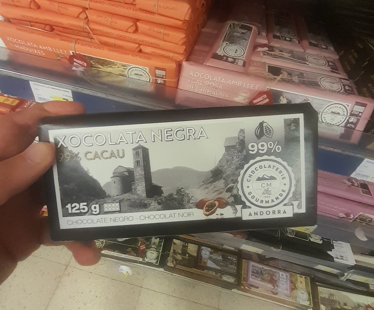De qué hablo cuando hablo de chocolate negro.