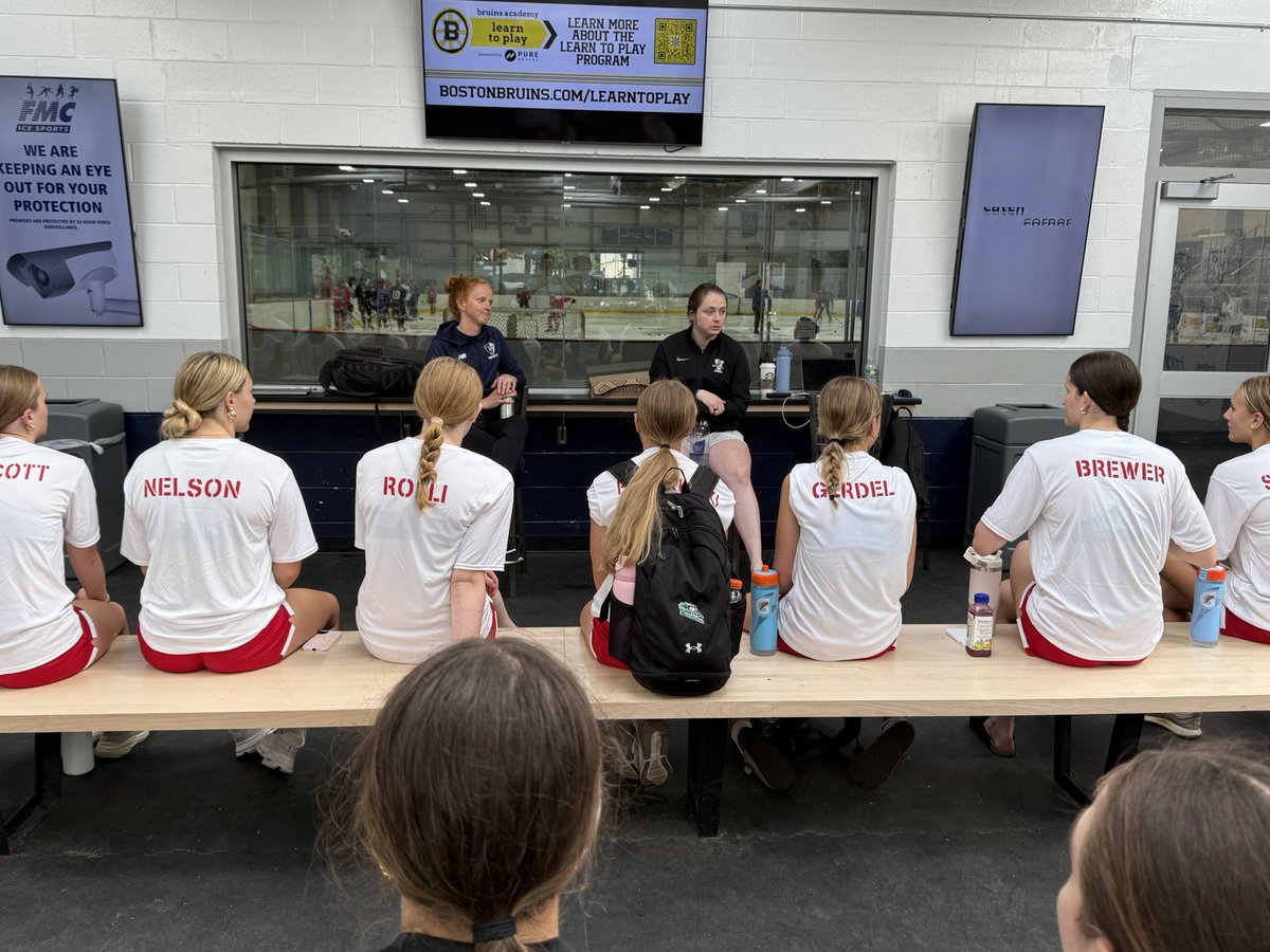 NAFE College Combine 

Coaches Kirsti Hussey (Maine) and Victoria Blake (Vermont) talk with campers this AM about the day-to-day life of of a D1 athlete.

Coach Blake, “I can provide you with everything, but I can’t make you self-motivated.”