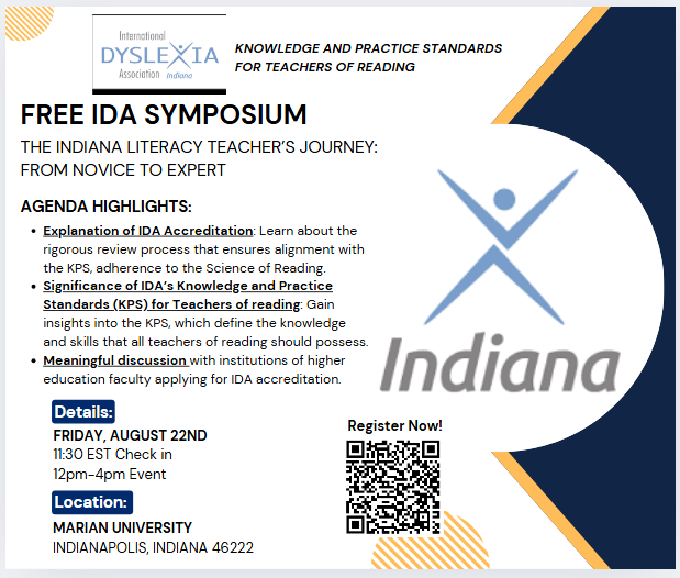 FREE symposium focused on vertical alignment of the <a href="/DyslexiaIDA/">International Dyslexia Association</a> Knowledge and Practice Standards