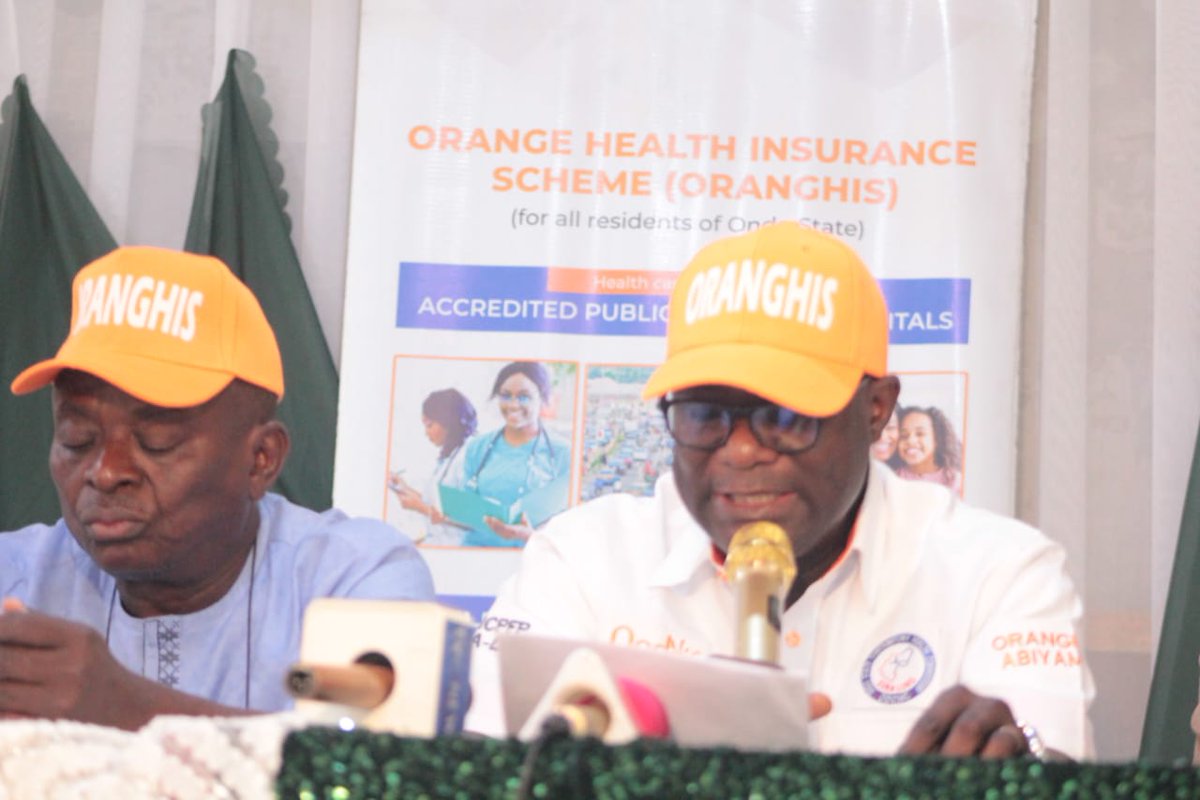 OndoStateCHC's tweet image. 6 Years of Impact! Ondo State Contributory Health Commission targets 1 MILLION enrollees by 2027! With innovative schemes like Abiyamo, Ilera-Loro &amp;amp; ORANGHIS, ODCHC is committed to quality healthcare for all residents. #HealthForAll #OndoState #ODCHC
