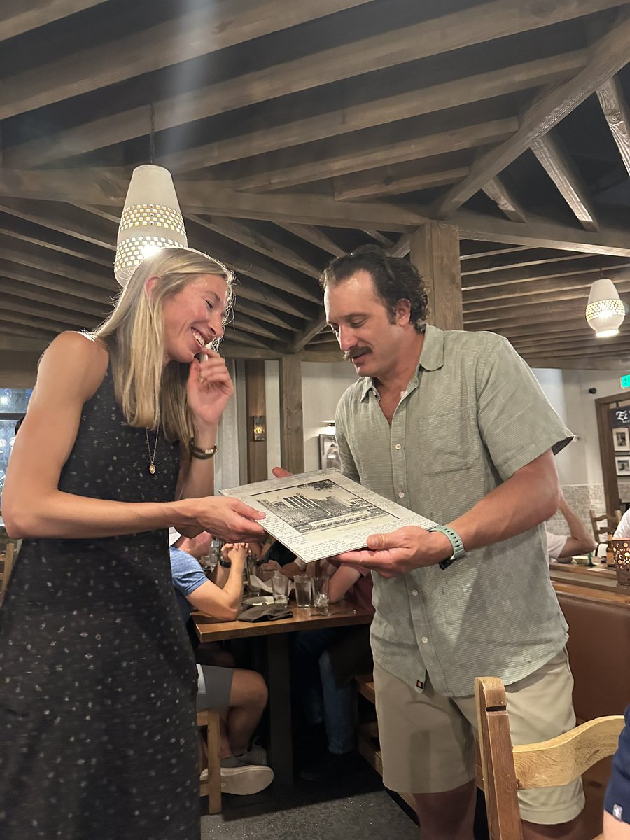 MUSC Neurocritical Care Fellowship (@muscneuroicu) on Twitter photo Limited photos during graduation dinner means we may have celebrated a bit too hard w/ Dr. Olszewski! 
Here’s one of her with our new PD, Dr. Snelgrove. We are so thrilled that she’ll be staying on as faculty
#NeurocriticalCare #AttendingLife #DoneWithTraining Limited photos during graduation dinner means we may have celebrated a bit too hard w/ Dr. Olszewski! 
Here’s one of her with our new PD, Dr. Snelgrove. We are so thrilled that she’ll be staying on as faculty
#NeurocriticalCare #AttendingLife #DoneWithTraining