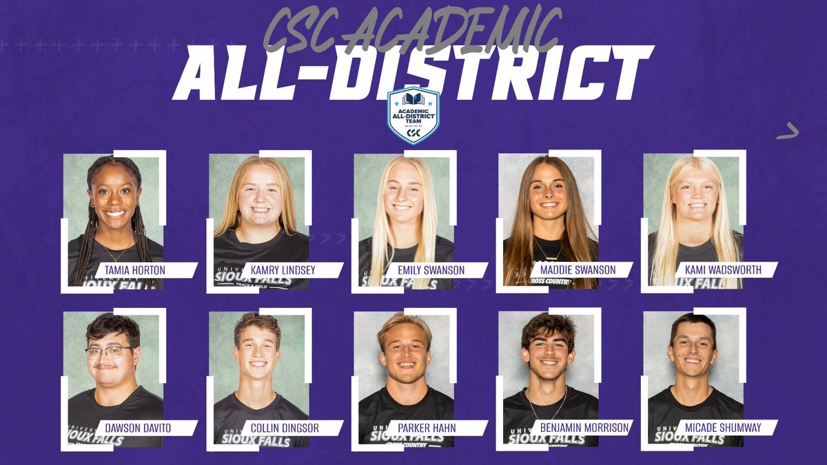 📚Academic excellence meets athletic achievement!

Congrats to our Cougar Track &amp; Field/Cross Country student-athletes named to the CSC Academic All-District Team! 👏

↪ usfcougars.com/news/2025/6/24…

#CooFalls