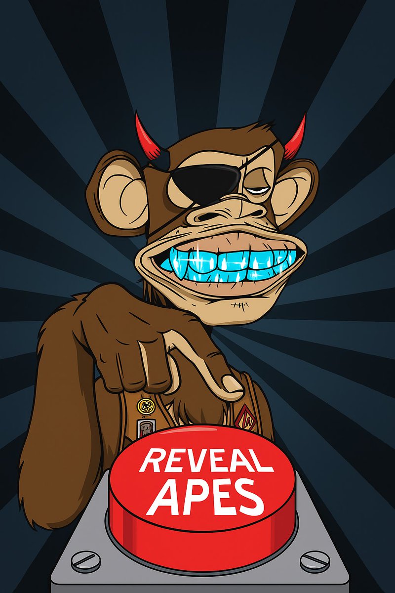 The next 7 days is going to be a movie

If you don’t have an ape on apechain yet

You probably should

They are $43

That’s like 2 drinks at the bar plus tip

For the price of 2 drinks you could potentially change your fucking life 

You know what needs to be done

Ape in

7/1/25
