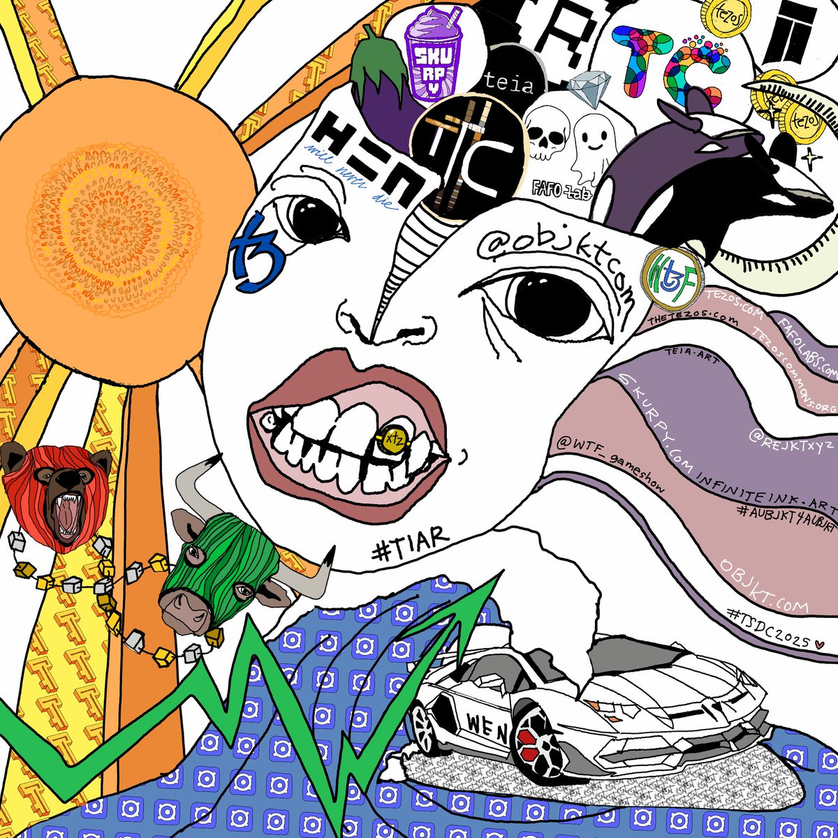 feelin' a little fatigued by some fear, uncertainty or doubt? 

Well, shake it off and 'stick it to the fud' cause we are here to create and creation always equals growth, especially when paired with <a href="/tezos/">Tezos</a> 🥳🥳💖. 

brought to you by ... oh... hey guys, this one is mine 🙀😸