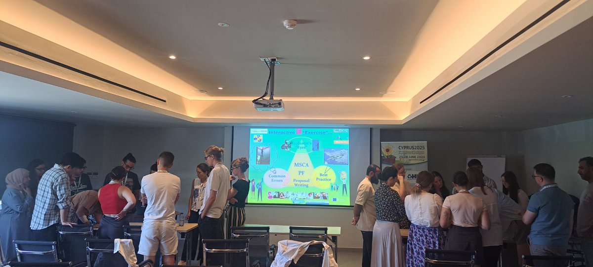 ppapazog's tweet photo. 🥰🙏Privileged by @ProfLoizidou & @Kon_Moustakas of #UEST @chemengntua to be #Trainer in yet another edition of #SummerShool of the #InternationalConference on #Sustainable #WasteManagement.
🎓☑️#Training #Workshop focused on #ProposalWriting for #MSCA #PF2025
#ProudToBeEUC https://t.co/DtgDk18qDa