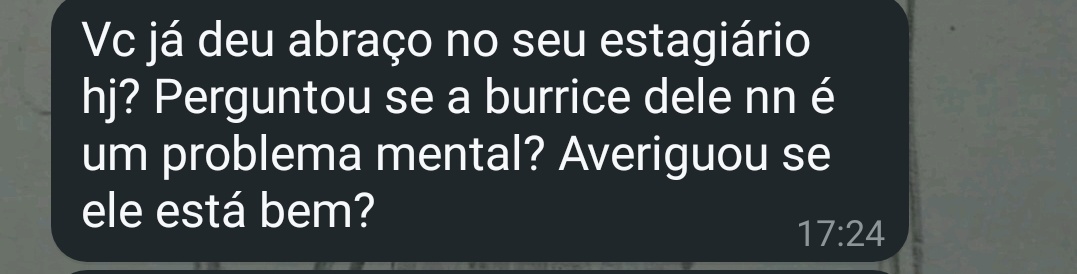 Forgan_Lucas's tweet photo. Estagiário nem é gente po https://t.co/P0WTt5nzG0