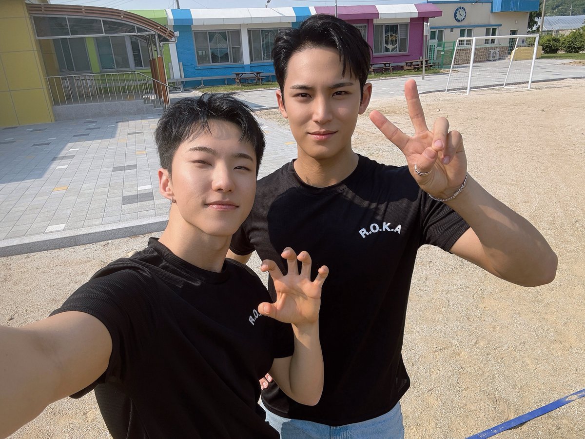 250625 hoshi on weverse with mingyu 🌟 #민규 #세븐틴