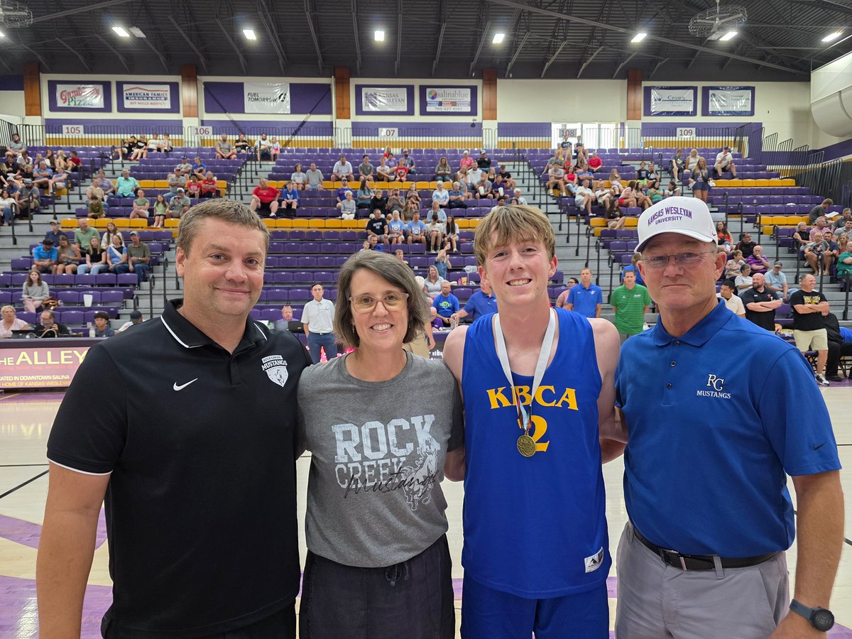 Congratulations to Coley Burgess on representing Rock Creek one last time in the KBCA All-Star Game. The school’s all-time 3-point leader is headed to Kansas Wesleyan. Well deserved.