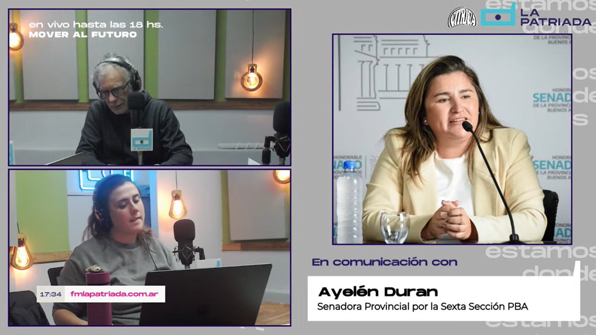 FM La Patriada (@fmlapatriada) on Twitter photo 📲 Conversamos con Ayelén Duran (<a href="/ayeduran/">Ayelen Duran</a>), senadora provincial bonaerense por la Sexta Sección, en #Moveralfuturo con <a href="/DuplaaQ/">Quique Dupláa</a> por youtube.com/live/LueuvpBMK… 📲 Conversamos con Ayelén Duran (<a href="/ayeduran/">Ayelen Duran</a>), senadora provincial bonaerense por la Sexta Sección, en #Moveralfuturo con <a href="/DuplaaQ/">Quique Dupláa</a> por youtube.com/live/LueuvpBMK…
