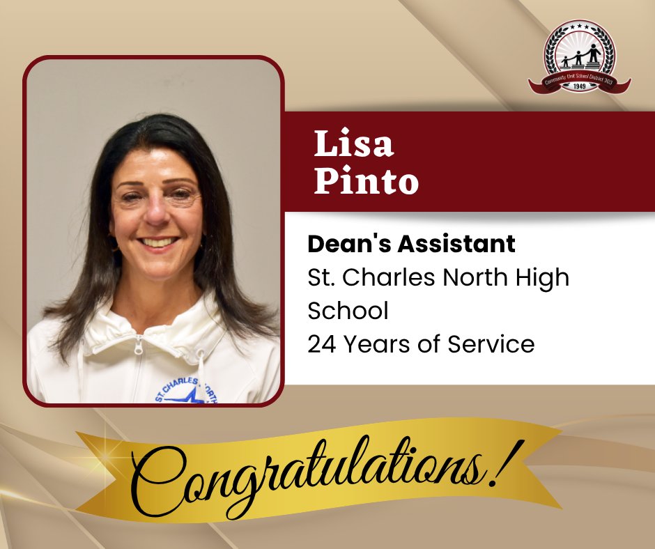 Join us in celebrating all of our D303 retirees this summer!☀️
Thank you for all of your dedication and hard work to our students and schools!🎉 
#HappyRetirement #D303Retiree #D303Belong