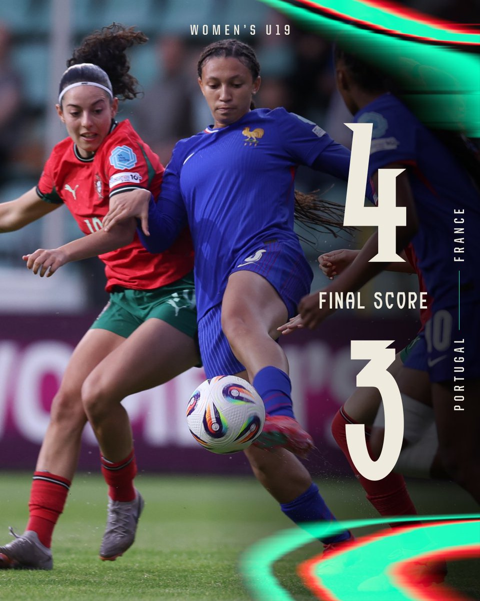 ⏹️ 120+3' TERMINA A PARTIDA ⏰

𝙊𝙍𝙂𝙐𝙇𝙃𝙊 no nosso percurso. Voltaremos mais fortes! 💪

#FazHistória | #FRAPOR #U19WEURO