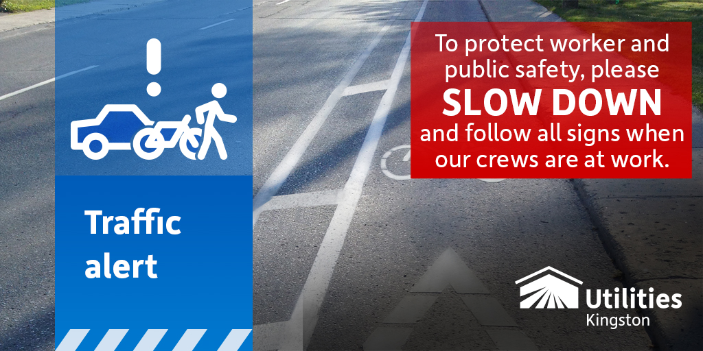 William St. between King St. and Wellington St. is closed until 7:30 p.m. due to an emergency gas line repair. We appreciate your patience. #ygk #ygktraffic