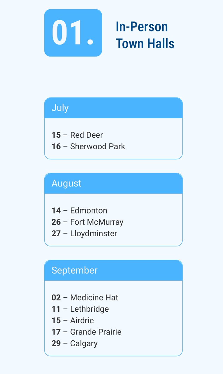 The Alberta Next Panel includes members ranging from business leaders, politicians, academics, doctors. 

It will include in-person and virtual town halls so the panel can hear from Albertans about questions that could be put to referendum in 2026. #ableg