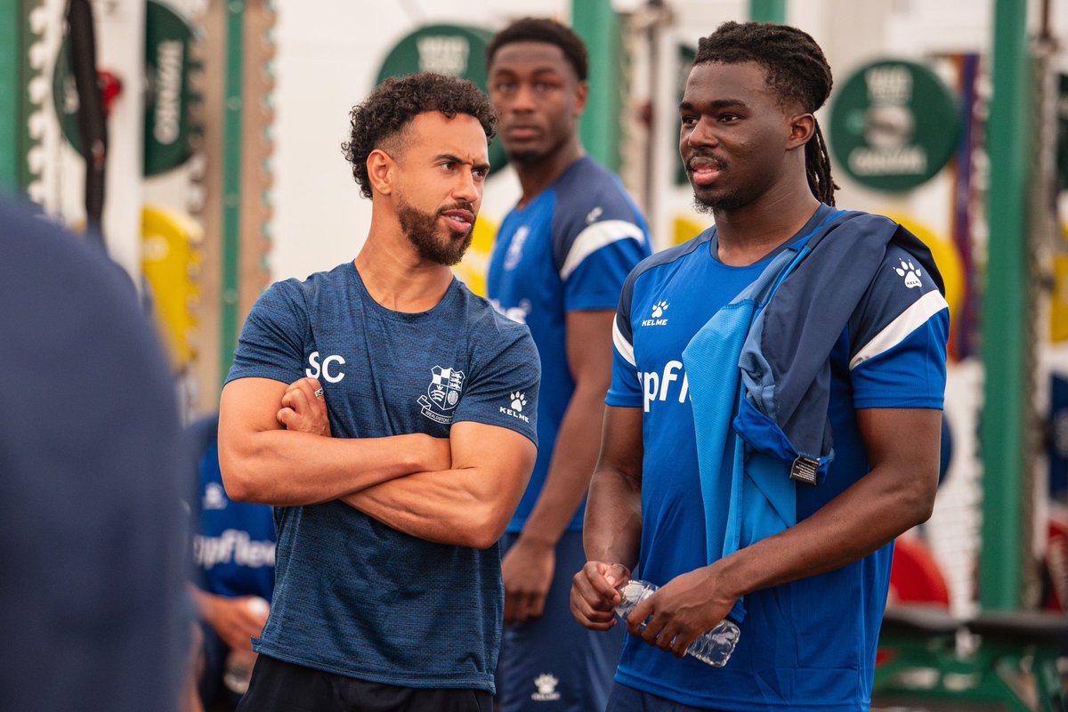 Samuel Peter Cox (@thesamcox) on Twitter photo Day 1 of pre-season - Great to see some old faces and meet the new ones. 💙🪨
<a href="/WealdstoneFC/">Wealdstone FC</a> Day 1 of pre-season - Great to see some old faces and meet the new ones. 💙🪨
<a href="/WealdstoneFC/">Wealdstone FC</a>