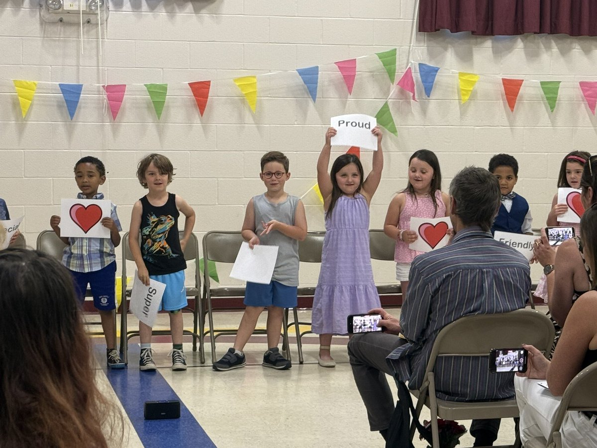 3rd grade recognition and Kindergarten moving up at Listwood!  <a href="/WestIrondequoit/">West Irondequoit CSD</a>