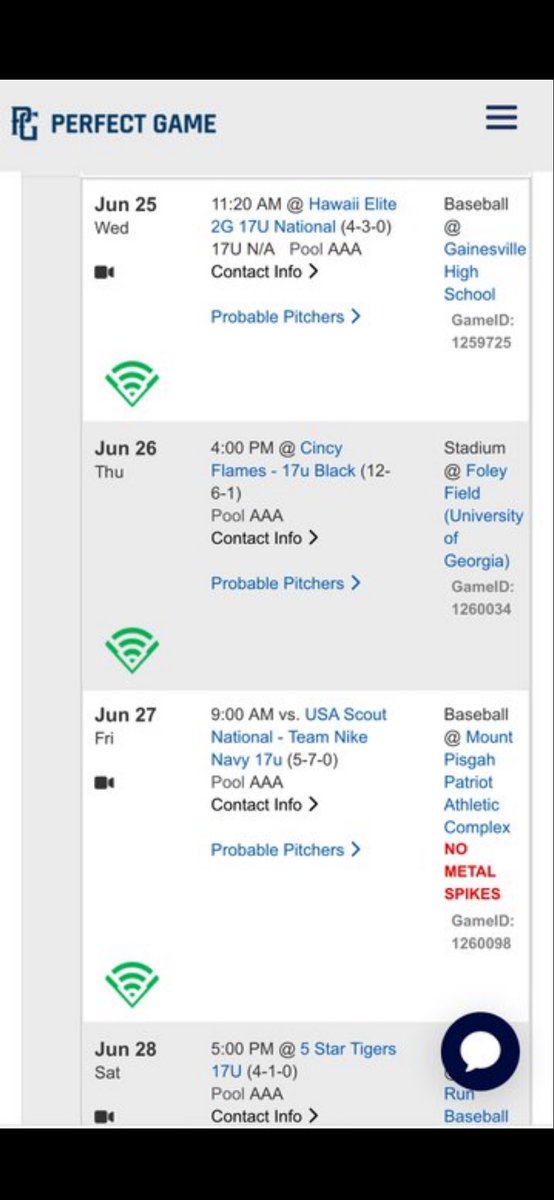 J_Addison28's tweet image. Excited for the PG WWBA National Championship this week. I will be the starting pitcher on Thursday at The University of Georgia at 4pm.
@Megastarbasebal @EastMeckBasebal